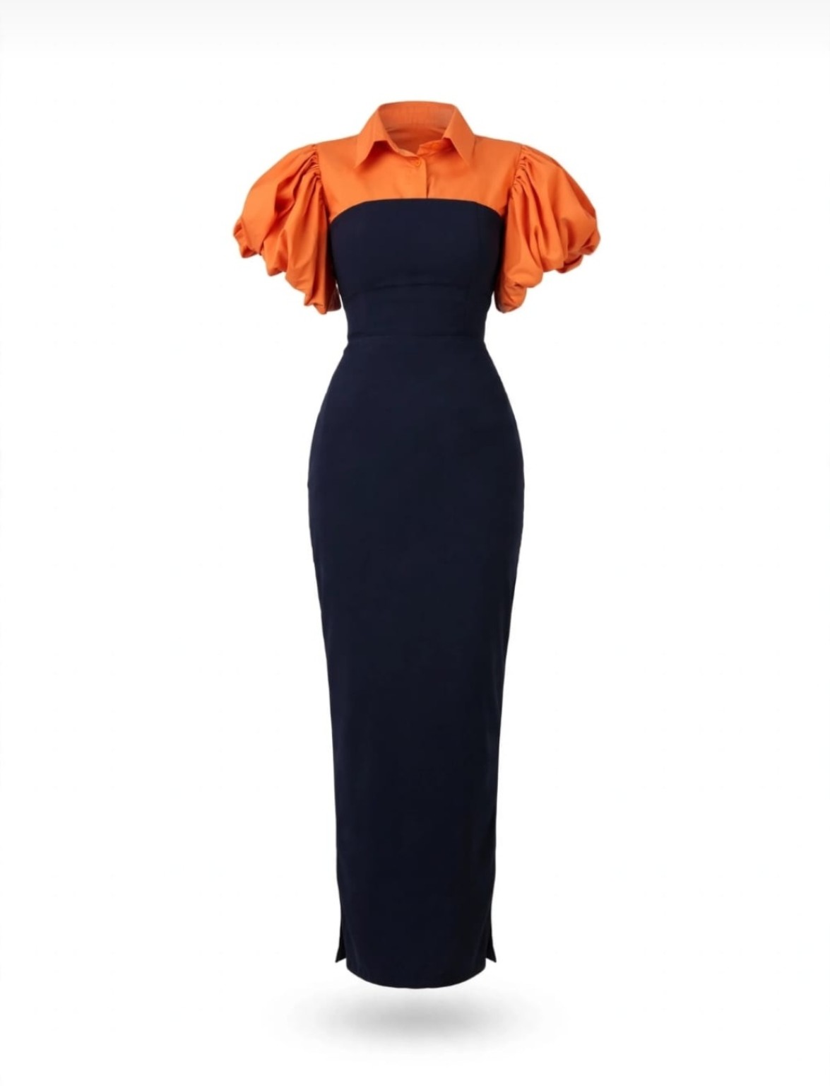 The "Grace" dress + Puff Sleeve Shirt