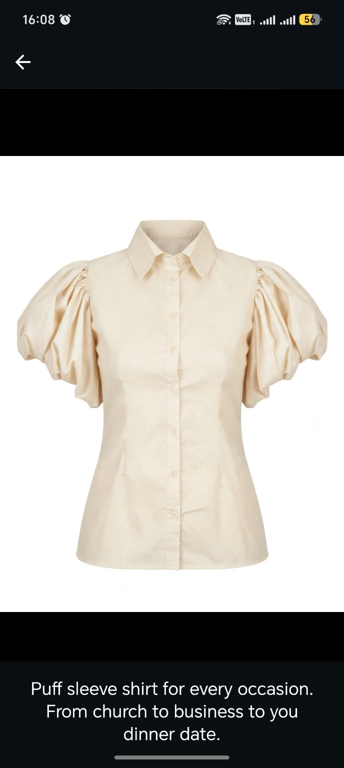 Puff Sleeve shirt